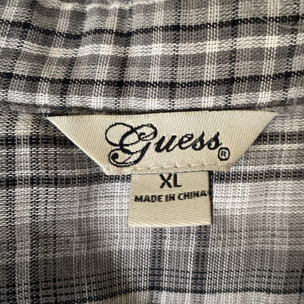 Guess Plaid Top - Picture 2 of 6